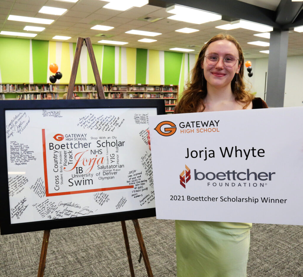 Gateway Olympian Earns Prestigious Boettcher Basis Scholarship
